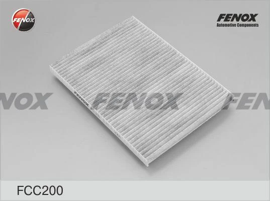 Фильтр салона угольный Fenox FCC200