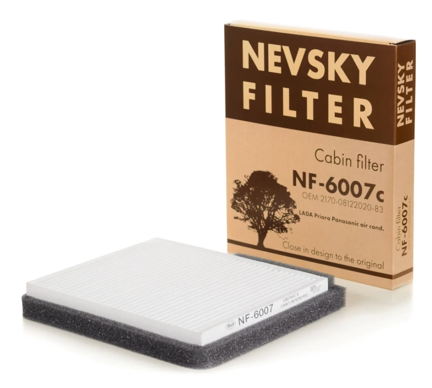 Фильтр салона угольный Nevsky Filter NF6007C