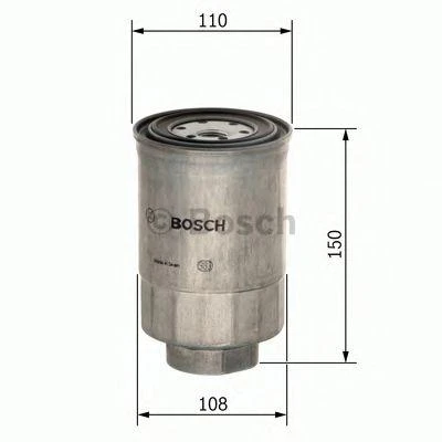 Фильтр топливный BOSCH F026402039