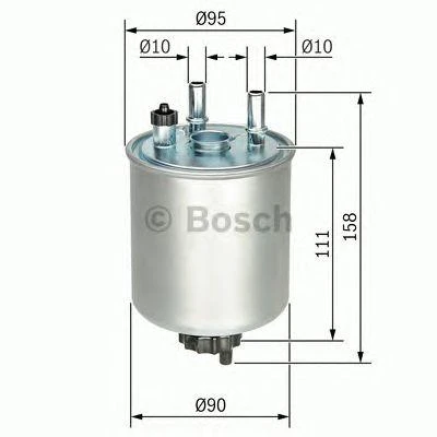 Фильтр топливный BOSCH F026402082