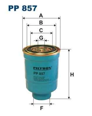 Фильтр топливный Filtron PP857
