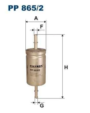 Фильтр топливный Filtron PP865/2