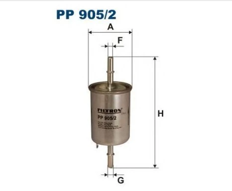 Фильтр топливный ВАЗ 2123 инжектор Filtron PP905/2