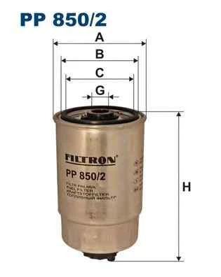 Фильтр топливный Filtron PP850/2