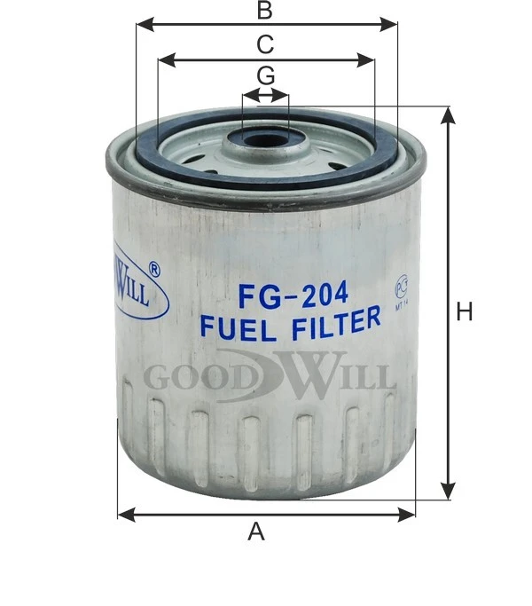 Фильтр топливный GOODWILL FG204