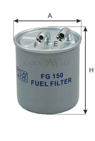 Фильтр топливный GOODWILL FG150