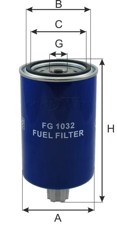 Фильтр топливный GOODWILL FG1032