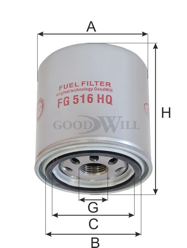 Фильтр топливный GOODWILL FG516 HQ