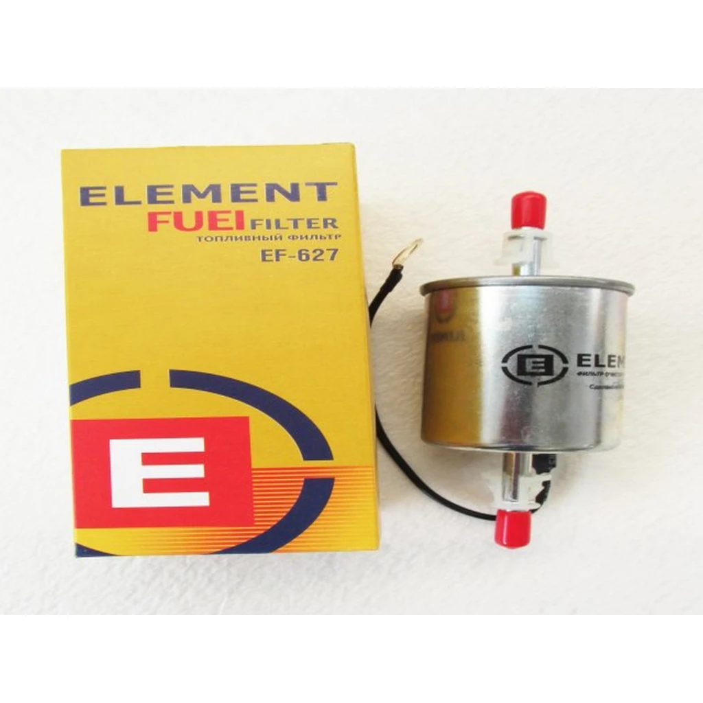 Фильтр топливный ВАЗ 2123 (инж.) "Element" (нержавеющая сталь, с клипсами)