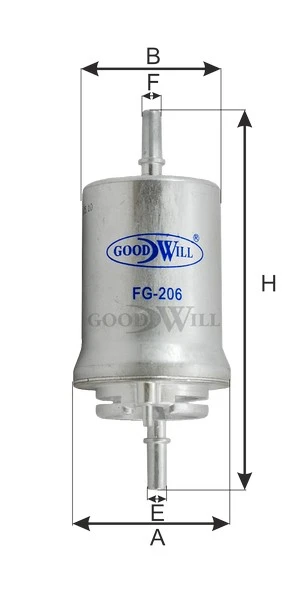 Фильтр топливный GOODWILL FG206