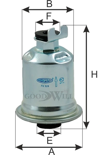 Фильтр топливный GOODWILL FG526