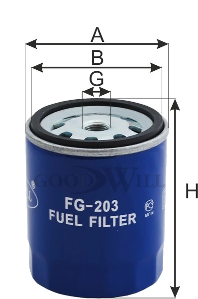 Фильтр топливный GOODWILL FG203
