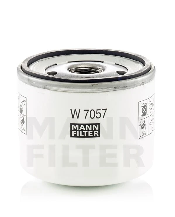 Фильтр масляный MANN-FILTER W7057
