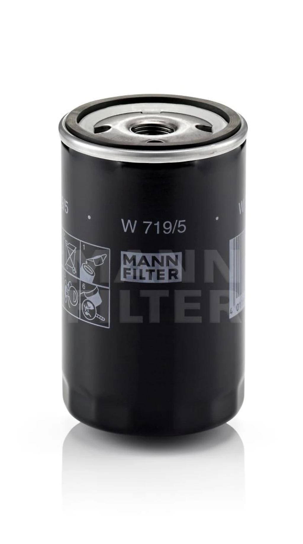 Фильтр масляный MANN-FILTER W719/5
