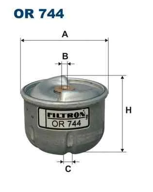 Фильтр масляный Filtron OR744