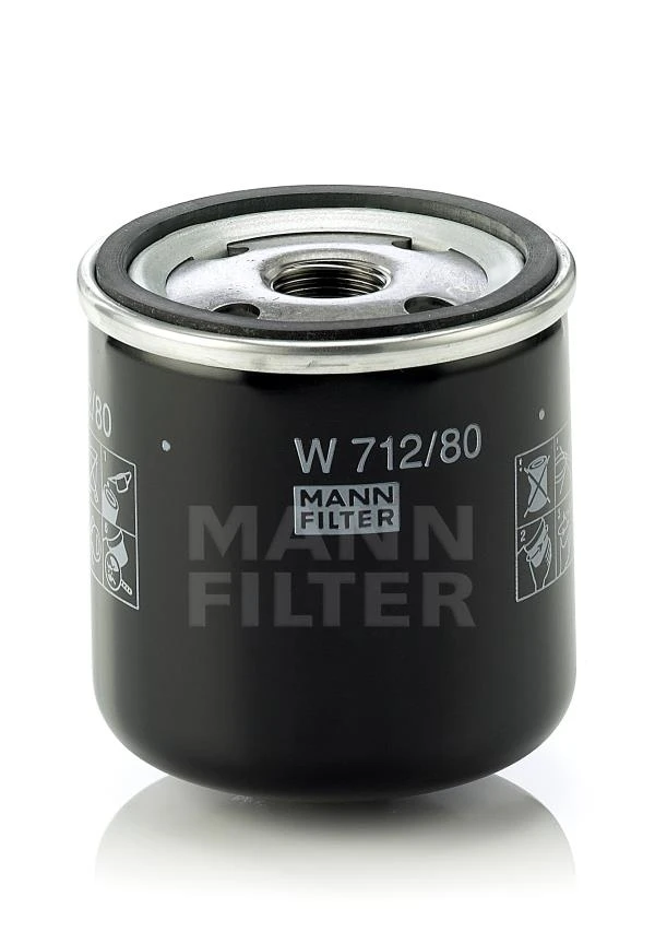Фильтр масляный MANN-FILTER W712/80