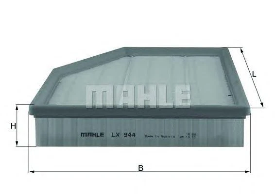 Фильтр воздушный Mahle/Knecht LX944