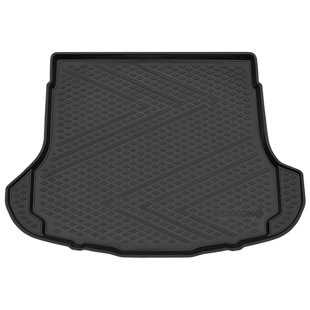 Коврик багажника Haval M6 (20-Н.В.) "REZKON" (пластик, черный) Rombix