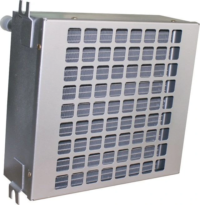 Отопитель в сборе (радиатор отопителя алюм. Nokoloc) "ШААЗ" (12 V)