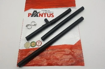 Патрубок печки 2110 (3 шт.) "PANTUS" (в упак.)