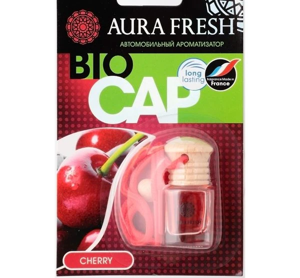 Ароматизатор подвесной Aura Fresh BIO CAP Вишня