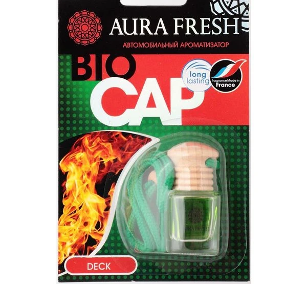 Ароматизатор подвесной для автомобиля Aura Fresh BIO CAP Deck