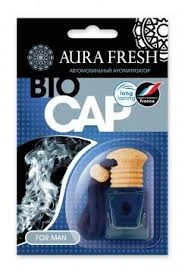 Ароматизатор подвесной для автомобиля Aura Fresh BIO CAP For men/ для мужчин