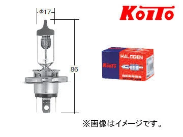 Лампа галогенная Koito 0456U H4 12V 60/55W, 1