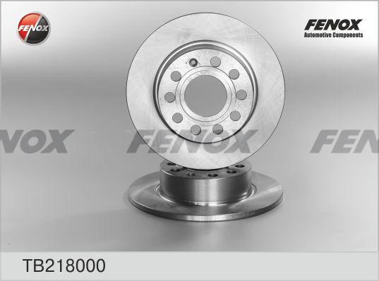 Диск тормозной задний Fenox TB218000