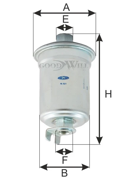 Фильтр топливный GOODWILL FG521