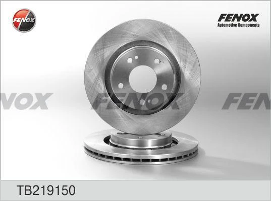 Диск тормозной передний Fenox TB219150