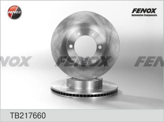 Диск тормозной передний Fenox TB217660