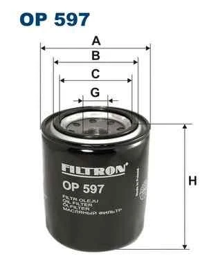 Фильтр масляный Filtron OP597