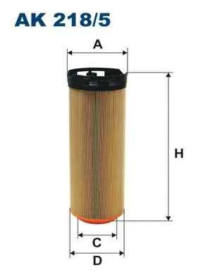 Фильтр воздушный Filtron AK218/5