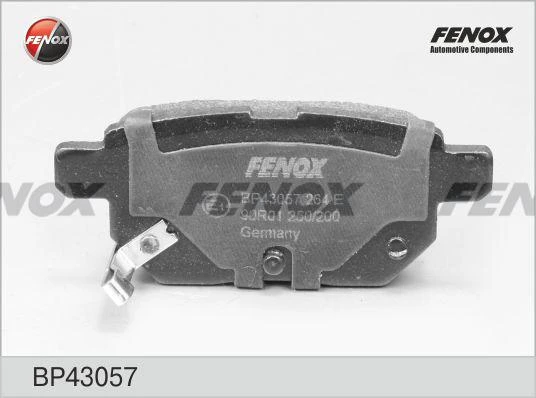 Колодки дисковые Fenox BP43057