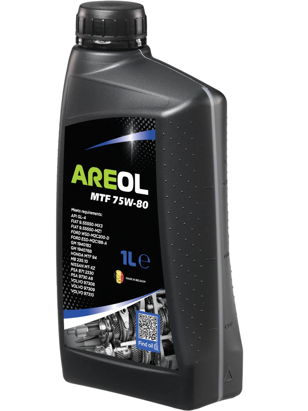 Масло трансмиссионное AREOL MTF 75W-80 МКПП полусинтетическое 1 л
