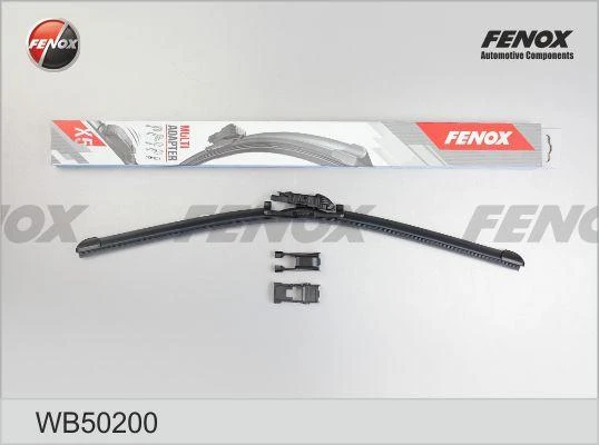 Щётка стеклоочистителя бескаркасная Fenox 500 мм, WB50200