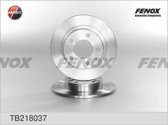Диск тормозной задний Fenox TB218037