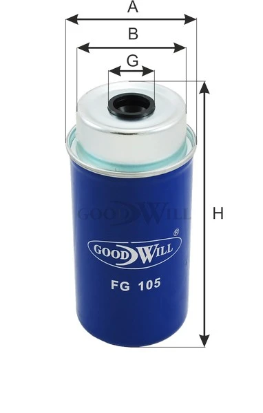Фильтр топливный GOODWILL FG105