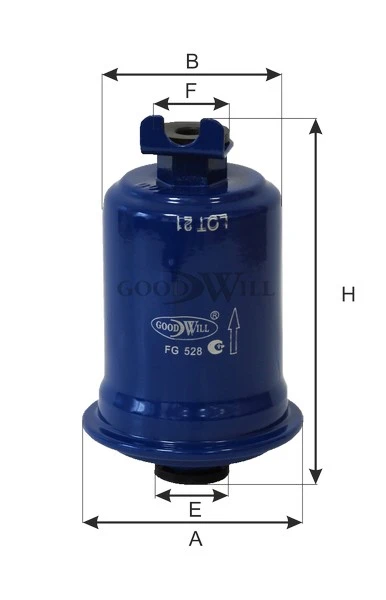 Фильтр топливный GOODWILL FG528