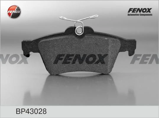 Колодки тормозные дисковые Fenox BP43028
