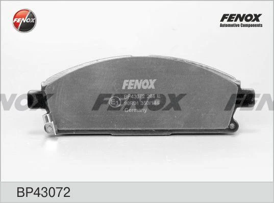 Колодки тормозные дисковые Fenox BP43072