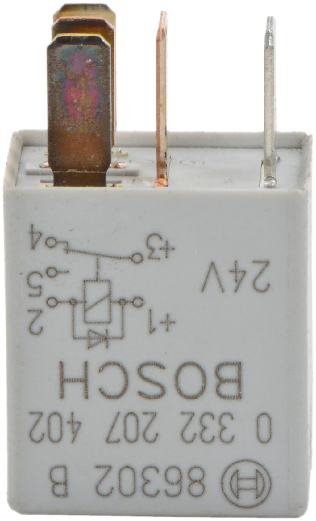 Микро-реле переключ 12V 10/5A BOSCH 0332207402