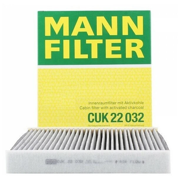 Фильтр салона угольный MANN-FILTER CUK22032