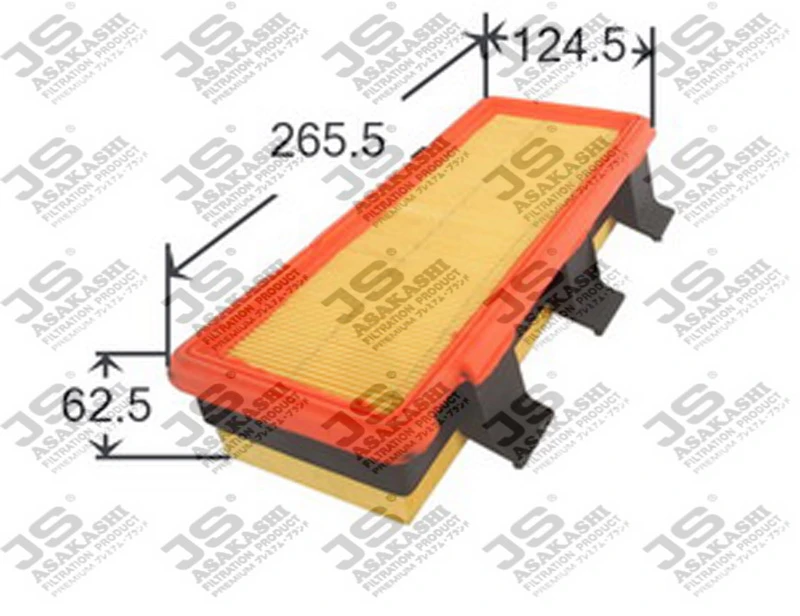 Фильтр воздушный JS Asakashi A0260
