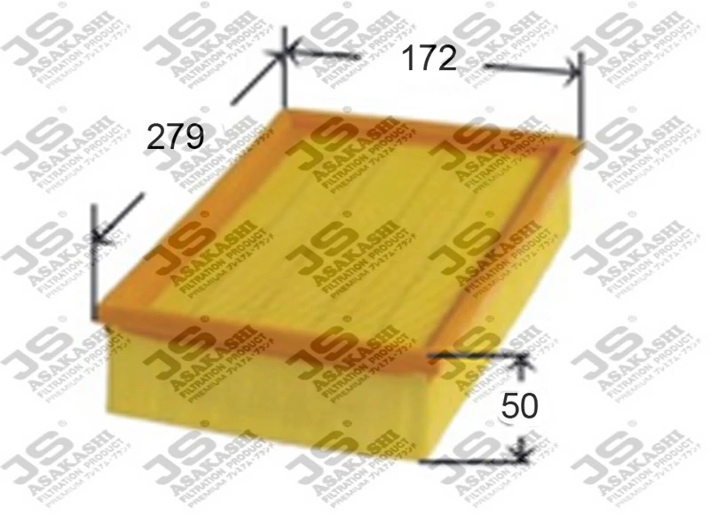 Фильтр воздушный JS Asakashi A0264