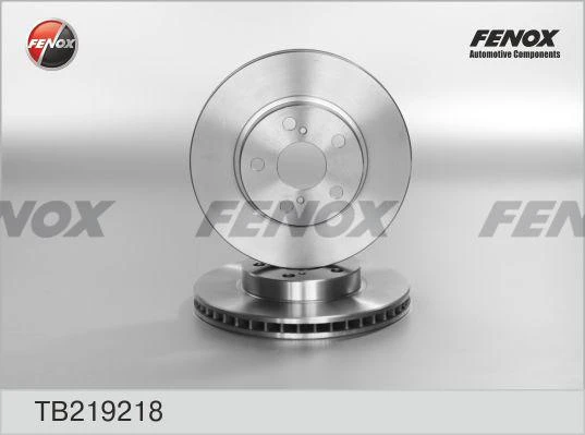 Диск тормозной передний Fenox TB219218