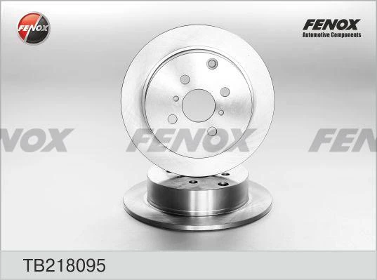 Диск тормозной задний Fenox TB218095