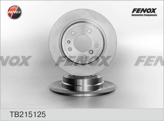 Диск тормозной задний Fenox TB215125