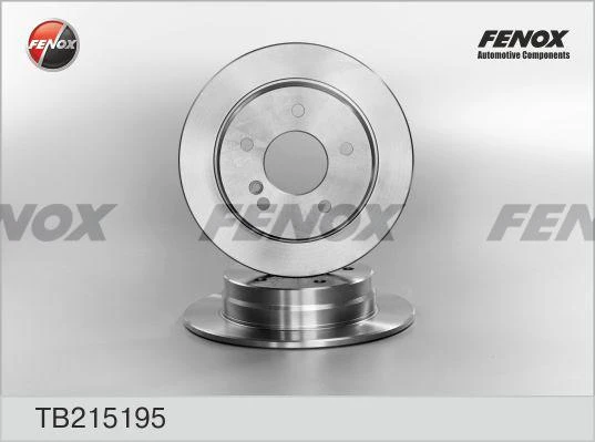 Диск тормозной задний Fenox TB215195
